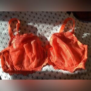 NWOT Cacique 48DD Orange Bra